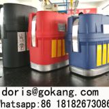 Small volume mining self rescuer and compressed oxygen miner self rescuer