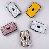 Customized Logo Fashion Waterproof ABS PC Mini Travel Storage Bag Small Women Beauty Travel Make Up Luggage Case thumbnail-2