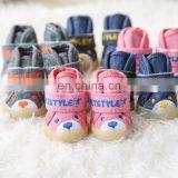 Autumn and Winter Cotton Shoes Cute Bear Cowboy Shoes Non-slip Dog Cotton Shoes Pet thumbnail-2