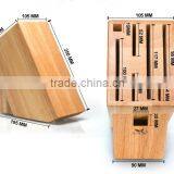 Custom Logo Wooden Kitchen Knife Rack,Knives Holder thumbnail-3