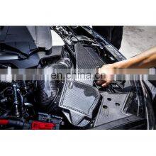 Lowest Discount Modern Simplicity Carbon Fibre Air Intake Pipe Airbox Replacement Fit AUDI A7 C8 Cold Air Intake Kit thumbnail-4