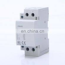 2P 63A Automatical Operation AC Household Contactor 220V/230V 50/60Hz Contact 2NO Din Rail AC Contactor