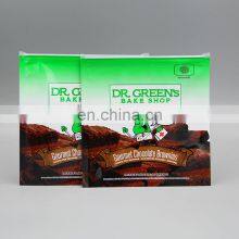 Top Zip Plastic Bag Food Packaging/ 3 Side Seal Zipper Bag/ Stand up Pouch Zip Lock Bag for Chocolate Brownies thumbnail-3