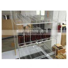 Acrylic Floor Standing Shelf Custom Clear Acrylic Fragrance Oil Display Stand thumbnail-5