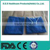 Hot sell SMS single-use purple scrub suit