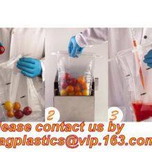 TWIRLEM BAG, STERILE BAG, STOMACHER OPEN TOP BAG, FILTERED BAGS, FILTER BAG, FILTRA BAG, BLENDER BAG