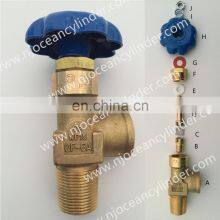 QF-6A(WO55) 40L High Pressure Oxygen O2 Gas Cylinders QF Series Cylinder Valve 1 Piece Standard Pneumatic 3 Years 4 Mm Safety thumbnail-2