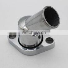 SBC BBC 327 350 454 396 Polished Aluminum 45 Degree Swivel Water Neck for Chevy thumbnail-2