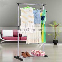 High Quality Single Pole Standing Shoes Tower Stainless Steel Magnetic Umbrella Clothes Hanger Pole thumbnail-5