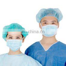 Gorro Desechable de Tela no Tejida, Gorro Azul ISO, SMS, 25gsm thumbnail-4