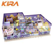 Children Macaroon Theme Climber Ball Bounce Castle Playground With Slide Kids Soft Play Equipment thumbnail-4