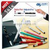 Fashion Design Metal Ballpoint Pen for Christmas Free Logos