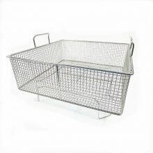 High Quality Wholesales Stainless Steel Woven Mesh Basket With Handle For Goods Storage thumbnail-1