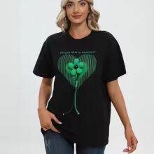 100% Cotton Anti-Shrink, Sustainable, Quick Dry, Anti-wrinkle, Breathable for T Shirt thumbnail-4