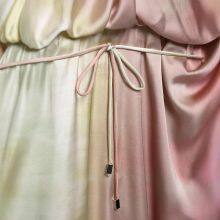 Women's 2025 New European and American Fashion Tie Dye Printed Midi Dress thumbnail-3