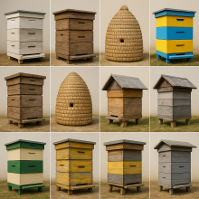 Premium Wooden Beehive Box – Langstroth Type With Custom Sizes thumbnail-2