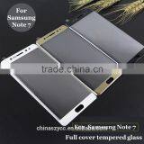 Free Sample Mobile Accessories Best Screen Film Full Cover Tempered Glass Screen Protector for Samsung Galaxy Note7 thumbnail-3