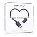 Happy Plug Design Micro USB Data Chargeer Male for Samsung thumbnail-5