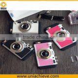 For IPhone 6S/6SPlus 3 in 1 Fashion Design Creative Silicone Camera Back Case Cover With Strap Red thumbnail-6