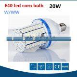 2016 Hot Sale Popular 360 Degree Led E40 Corn Lamp Bulb 20W Led Corn Bulb Smd3528 Corn Led Lights