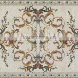 Water Jet Marble Designs Medallion