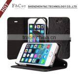 New Design Products PU Leather Wallet Cell Phone Case for IPhone 6 6s With Credit Card