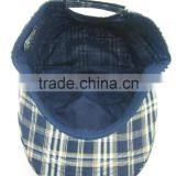 Plaid Military Style Caps thumbnail-5