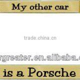 Customized USA Car License Frame