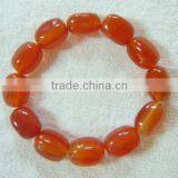 Wholesale High Quality Red Agate Beads Bracelet Jewelry thumbnail-4