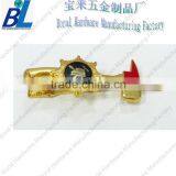 Gold Plated Metal Batman Tie Clip in Bronze thumbnail-1