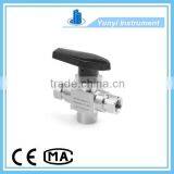 T1-FM-QF1B-002 Three 3 Way Ball Valve thumbnail-1