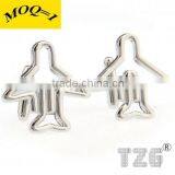 Fashion Stainless Steel Fly Cufflink