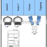 2 x ES4C Fully Automatic Two Fineness Coffee Ground Espresso Coffee Machine HORECA thumbnail-5