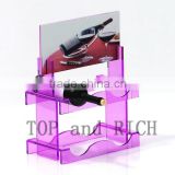 Hot sell wholesale acrylic red wine rack