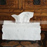 Hand embroidery tissue box cover-design 19