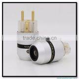 OEM/ODM Aluminum Gold Plated AC Power Plug IEC Power Connector thumbnail-3