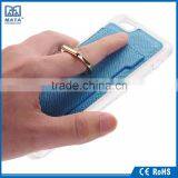 Fashional Finger Ring Design PU / PC Leather Stand Case for Iphone 6S thumbnail-3