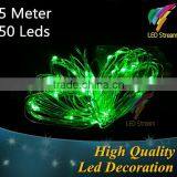 3AA Battery Operated Green 5 meter led garland lights