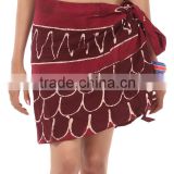 Shop Online Cotton Wrap Skirt With Designer Printings Export Quality
