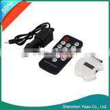 FM Transmitter+Remote Control+Car Charger For iPhone White