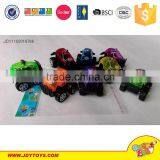 Defferent Design Promotion 5CM Solid and Transparent Color Pull Back Cartoon Car Toys for Kids thumbnail-3