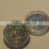 PET .015" Silver Laser Solvent Resistance UV Resistance Glitter Powder thumbnail-2