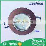 Coffee Design LED Ceiling Lights Long Lifespan 3w 5w 7w LED Down Lights thumbnail-1