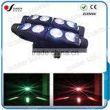 Hot Sale IP20 Pro 8PCS 12W RGBW 4in1 LED Spider Operating Light Color Changing