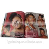 Cheap softcover book printing/magazine printing