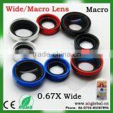 Magnetic Lens Detachable 0.67x Wide Angle + Macro Lensfor IPhone 4 4G/3 3G, PC Camera