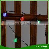 Decorative Solar Lawn Lights Colorful Outdoor 50 LED Colorful Bubble Solar String Light for Christmas Party Wedding thumbnail-6