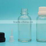 30ml 1oz Clear Glass European Dropper Bottle for Essential Oil or Olive Oil thumbnail-3