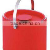 Colorful Double Wall Ice Bucket in Oval Shape thumbnail-1