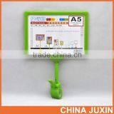 supermarket promotional clear pop clip with display holder